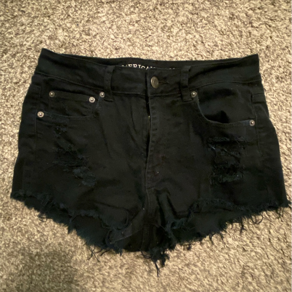 American Eagle High Rise Festival Shorts